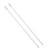 Cast Itch Scratcher and Cleaner Sanitizer for Itching and Cleansing Cast Covered Arms and Legs Relief from Itch 2 Sticks Included