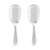 Fante's Pasta Serving Spoon, Stainless Steel, Set of 2, The Italian Market Original since 1906