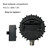 Digital Low Pressure Gauge with 1/4'' NPT Bottom Connector and Rubber Protector by Uharbour, 0.35-15 psi, Accuracy 1% .F.S.