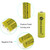 GEILIENERGY Solar Light Batteries AA Size NiCd AA 600mAh 1.2V Rechargeable Battery for Solar Lamp(Pack of 4)