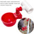 letsFix Chicken Water Cups for PVC with Tee (8 Pack), Automatic Chicken Waterer Kit for Poultry, DIY PVC Water Feeder for Chicken/Duck/Quail/Turkey