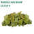 Soursop Graviola leaves Premium (115 cups) 350 leaves aprox, Big Bag, Hojas de guanabana, tea Soursop, Whole Dried Herbs,. (4.5 oz) 350 leaves aprox. Gabio Green.