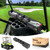10L0L Golf Cart Inner Storage Basket for Yamaha G29 (2007-2016) - Front Dashboard Organizer Tray with 4 Compartments, Rubber Coated Steel Mesh Basket for Drive & Drive 2 Models