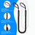Bungee Dock Lines for Boats with Loops, Boat Tie Downs for Docking, Adjustable Boat Mooring Rope for Pontoon, Jon Boat & PWC (2, Black, Blue & Red, 6 FT)