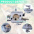 TS400 Carburetor for Sthil TS400 TS 400 Concrete Cut-Off Saw，Carburetor with Air Fil-ter Kit Replace for Tillotson HS-274E 4223-120-0600