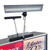 Solar Sign Lights Outdoor, 420 led 2600 Lumen Solar Sign Light, 12000 mAh Billboard Lighting for Bussiness, Real Estate, Shop, Bus Stop, HOA, Highway Signs, Commercial, Black