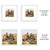 Picrit 8x8 Picture Frame Set of 12, Display 5x5 with Mat or 8 x 8 without Mat, Photo Frames for Wall Mounting or Table Top Display, White