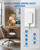 Remote Control Outlet with Timer, WILAWELS Indoor Outlet Timer with Remote, 100FT Wireless Control Range, 15A/1875W, Remote Outlet Switch Countdown Time for Household Appliances W13RC1106