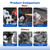 45 Degree Tile Chamfering Tool, Angle Grinder Tool with Stand for Tile 45° Chamfer Cutting, Adjustable Tile Cutter Tool, Special Cutting Bracket for 100-Type Angle Grinders