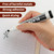 CALIDAKA Furniture Repair Wood Repair Markers Touch Up Pen Marker Repair Pen for Stains,Scratches,Wood Floors,Tables,Carpenters Simple Paint Fix(Black)