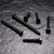 1/4" x 1" Hex Head Lag Screws Bolts 10Pcs 304 Stainless Steel 18-8, Partial Thread, Hexagon Head Wood Screws Black Oxide by SG TZH