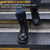 Spurtar Rubber Stair Treads 35" x 9.85", 6 Pack Outdoor Stair Treads, Black
