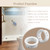 2 Pcs SB1.093-14 Shower Grab Bar Snap Bushing Fits Heyco, Lasco, 7/8" bar