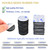 Double Sided Foam Tape,Heavy Duty Mounting Tape,56Pcs 3mm thickness Self-Adhesive Tape,Super-Sticky Black Strong Pads Include Square Round,Waterproof for Walls Door Wood Metals Glass Papers (Black)