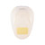 Vaessen Creative Motif Punch, Rectangle, 2.5 cm, Medium Punch, Motif Punch, 1 Piece, up to 160 g/m², for Paper and Scrapbooking Crafts, White/Pink, 1.5 x 2.3 cm