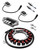 Ignition Stator Kit with Coil Voltage Regulator and Spark Plugs Compatible with Kohler 20-26HP KT600 KT610 KT620 KT725 KT730 KT735 KT740 KT745 KT Series Engines