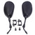 Goodbest New ATV Rear View Side Mirrors Compatible With Polaris 400 450 500 550 570 700 800 7/8" Handlebars
