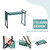 OFFICEJOY 2-in-1 Garden Kneeler & Seat, Folding Seat w/EVA Foam Kneeling Pad & Removable Tools Pouch, Sturdy Steel Frame, No Assembly, Portable Heavy Duty Garden Stool for Women & Men