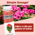 Geranium Fertilizer – Liquid Plant Food for Vibrant Blooms, Stronger Roots & Healthy Growth, 8 oz