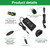 48v Power Supply 48V 3A Power Adapter AC 100-240V to DC 48V 144W Switching Charger 5.5 X 2.5mm US Plug Transformer for POE Switch, CCTV Camera,LED Light.ETC