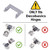 Cabinet Restrictor Clips (20 Pack)- 86° Degree Angle Cabinet Door Hinge Restrictor Clip for Soft Close Hinge(Decobasics ONLY)-90° Opening Kitchen Soft Close Cabinet Hinges Restriction Clip Restraints