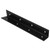 OTTFF 4 Pack 10" Widen Corner Brace, Black Steel L Right Angle Bracket
