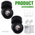 Homdec 2 Pack 12V LED COB Ceiling Spotlight Downlight with Switch, Surface Mounted 330 Adjustable Dimmable RV Wall Light Accent Lamp, 12 Volt Reading Lamp for Boat, Camper, Truck, Trailer, Caravan