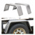 ECOTRIC Square Alloy Steel Trailer Fenders For 14"-16" Wheels Compatible with Car Hauler Cargo Trailer Utility Landscape Trailer 2 Pack 1 Pair