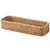 MUJI 37525702 Overlapping Rattan Rectangular Box, Half, Shallow, Width 10.2 x Depth 3.5 x Height 2.4 inches (26 x 9 x 6 cm)