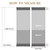 HOMEIDEAS Non-See-Through Sidelight French Curtains for Front Door, Light Filtering Privacy Semi Sheer Door Window Curtains with Rod Pocket and Tieback, 1 Panel,White, 54W X 40L Inch