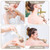 Electric Body Brush Back Scrubber for Shower, Waterproof Long Handle Power Body Scrubber with 6 Heads, Rechargeable Bath Brush & 3 Speeds, for Cleansing, Exfoliating and Massaging Skin (Yellow)