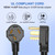 Nilight EV Dryer Adapter Cord 30 Amp to 30Amp 4 Prong 125V/250V 7500 Watt Pure Copper Dryers New Outlet Old Plug Conversion Heavy Duty 10 Gauge Wires 14-30P 10-30R 30M/30F