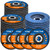 40 Pack Flap Discs 4 1/2 for Angle Grinder Sanding Disc - Trivd Frol 40/60/80/120 Grit T29 Flap Disc, 7/8 Inch Zirconia Abrasive Grinding Wheel Disc for Metal, Wood, Stainless Steel Finishing