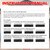 Kingdder 2 Pcs Two Button Gate Remote Control Compatible with Linear Multicode 10 Dip Switch Garage Door Remote Opener 3089 3060 3070 3083 300mhz, Control 2 Different Doors Simultaneously (Black)