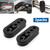 Exhaust Rubber Hanger, 2PCS Insulator Bushing Mount with 4 Holes, Adjustable Muffler Shock Absorber Bracket, Automotive Accessories Universal for Most Cars