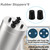 Silicone filter cartridge plugs are compatible with Berkey® water filters - leak-proof replacement plugs, compatible with all Berkey® models, easy to install - 8-piece set of sealing plugs