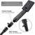 BRIGHT SHOWERS Water Flow Control Valve, Brass Shower Head Water Valve with Handle Lever, Flow Regulator Water-Saver Volume, Oil-Rubbed Bronze