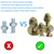 Grade 5 Shear Bolts 1/2" x 3-1/2" for Rotary Cutter,Tractor Gearbox,by Color Galvanization with Nylon Lock Nut Kit,by Metalsuberg .(5pcs Pack)