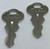 Honeywell Replacement Keys 2126 17051 Double Sided SafeCo Brands 2-Keys