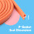13ft Heat Resistant Silicone P-Gasket Seal Replacement for Smoker Barbecue for BBQ Smoker Door Seal Max Temp: 500°F(260°C)