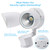 LEONLITE LED Security Light Outdoor Motion Sensor Dusk to Dawn 5000K White