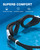 ZIONOR Swim Goggles, G1 SE Swimming Goggles Anti-Fog for Adult Men Women