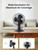 PELONIS Table Fan 12-Inch, 120° Oscillating Table Fan Small Portable Electric Plug-In Desk Fan with 3-Speeds, 126° Adjustable Tilt Head for Bedroom and Office Black