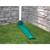 Frost King DE46 Automatic Plastic Drain Away Downspout Extender, Extends 4-Feet, Green