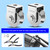 2-Pack 2" Stainless Steel V-Groove Pulley Wheel, Heavy Duty Caster Wheel Track Sliding Gate Roller, 880lbs Load Bearing for Swing Sliding Gate