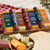 The Wisconsin Cheeseman Meat and Cheese Combo - Featuring Italian, Original and Garlic Summer Sausages, Colby, Brick, Sharp Cheddar, and Monterey Charcuterie Boards, Charcuterie Gift Basket Set