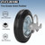 Gate Wheel Supporting Metal Swing Gate with 1-5/8" Thru 2" Gate Frames, 6" Gate Helper Wheels for Metal Tube Fence Gate, Heavy Duty Fence Wheel for Chain Link, Prevent Gate Dragging & Sagging- 2 Pack