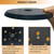 6 Inch 6 Hole Replacement Sander Pad for Ridgid R2611 Random Orbit Sander- 6" Hook & Loop Sanding Pad Work with 6 Inch Sander Disc - 1 Pack