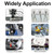 Lonlonty M12 5 Pin Male & Female Socket Panel Aviation Wire Connector,12mm Industrial Circular Connector, Outdoor Waterproof IP67,4 Sets