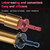 13PCS Copper Flaring Tool Pipe Expander with 5 in 1 Swaging Tool, HVAC Repairing Kit 1/4'',3/8'',1/2'',5/8'',3/4'',7/8'' Boring Drill Bit, Manual Swage Tool Hand Drill for Air Conditioner, Hakkin